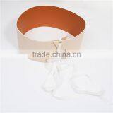 PU Leather Waistband Rectangle Khaki thumbnail-2