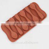 Wholesale High Quantity DIY 3D Scoop Shaped Silicone Chocolate Mould,soap Mold,cake Mould Kitchen Baking Tools Hot Sale thumbnail-1