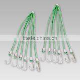 Flat/plastic/chairs/latex/trampoline/casino Bungee Cord With Hook or Key Chain thumbnail-2