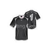 Personalized Sports Jerseys Round Neck, Black Team Football Shirts,Soccer Jersey Uniform