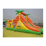 EN-14960, Commercial Inflatable Bouncer With Slide PVC Colourful Inflatable Combo Jumping Castle