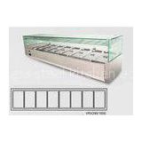 Static Cooling Refrigerated Display Units For Restaurant , 65L