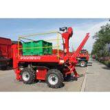 Garden wheel type self propelled type garden platform