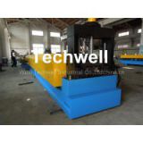 18 Groups Forming Roller Stand Steel Rack / Cable Tray Forming Machine With 2.3mm Material Thickness