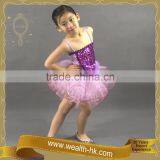 Sequin Ruffle Girls Ballet Dancing Dress