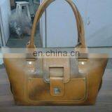 Real Leather Briefcase Hand Tote Bags thumbnail-5