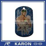 Wholesale Printed Cheap Dog Tag Necklaces in Stainless Iron thumbnail-1