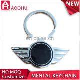 Newest Zinc Gold Plating Rhinestone Keychain thumbnail-3