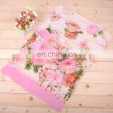 Fancy Floral Printed Polyester Scarfs and Stoles From China thumbnail-2