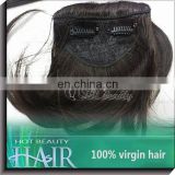 Virgin Remy Hairpiece Fringe Hair Bangs