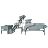 small production line almond dehulling machine