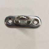 Stainless Steel Oblong Pad Eye Plate Staple Ring Hook Loop U-shaped Design Marine Pad Eye Hook thumbnail-5