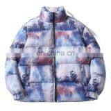 DiZNEW Winter Fashion Mens All Over Print Down Puffer Jacket for Man thumbnail-3
