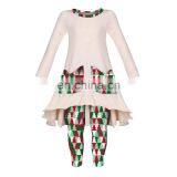 Red Tunic With Pocket And Leggings Christmas Boutique Clothing Kids Winter Clothes thumbnail-5