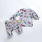 Мультяшные детские костюмы для мальчиков и девочек, корейские ночные сорочки для младенцев, домашняя одежда для весны и осени, одеяла для младенцев thumbnail-4