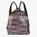 2020 Shiny Leather Sweat Girl Daily Bag Children Backpack With Sequin thumbnail-3