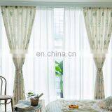 Wholesale Cheap Beatiful Flowers Printed Cotton Linen Fabric Drapes Window Curtain Made Order Room thumbnail-3