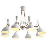 Светильник для потолка отеля и ресторана, черный металлический светильник в стиле «паук», современный потолочный светильник thumbnail-4