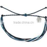 2015 Fashion Rainbow Color Wax Cord Nylon String Bracelet for Friendship thumbnail-4