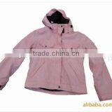 breathable ptfe laminated wind proof women ski suits