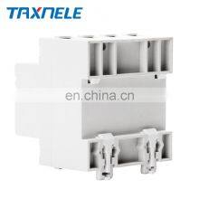 3P 63A 380V Three Phase Din Rail Automatic Recovery Reconnect Over Voltage Under Voltage Protective Protect Protector Relay thumbnail-5