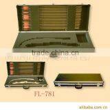 2012 New Desgn USA Style Aluminum Arrow Case With Sponge Inside and Stronge Handle