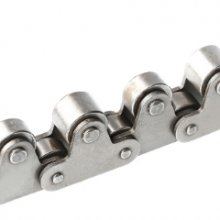 Top roller conveyor chain