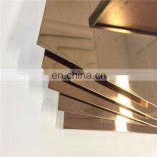 SUS 304l 316L Gold Brushed Decorative Stainless Steel Sheet thumbnail-5