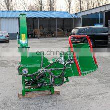 3 Point Hitch CE Approved Chinese Tractor Pto Driven Portable Bx62 Small Shredder Mulching Wood Chipping Branches Machine thumbnail-3