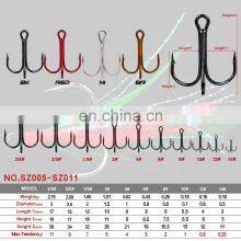 Wholesale Strong Barbed Hooks With Feather Barbs Anchor Hook Seawater Resistance Hi-Carbon Steel Fishing Hook thumbnail-2