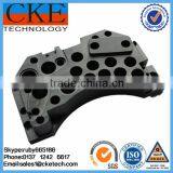 China CNC Machining Aluminum Parts Black Anodized Services