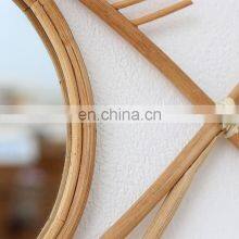 New Design Fish Shaped Frame Woven Rattan Mirror for Wall Decor Handmade Decorative Wicker Vietnam Manufacturer thumbnail-3