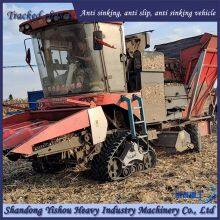 The Modification of the Triangular Track Assembly Harvester Has Good Anti Sinking Effect