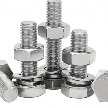 304 Stainless Steel Screw 316 External Hexagon Bolt 201 Full Thread Stud German Standard DIN933 thumbnail-2