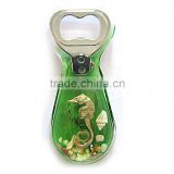 Sea horse promotional custom acrylic souvenir bottle opener