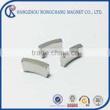 Nickel Arc Segment Strong Neodymium Magnets