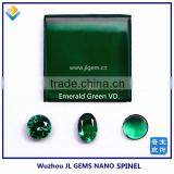 Synthetic Emerald Green VD Nano Spinel Stone Price Rough Uncut