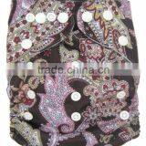 New Coming Nappy Fabric Reusable Baby Cloth Diaper Nappy Animal Baby thumbnail-1