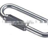 Metal Galvanized Wide Jaw Straight Quick Link Chain Link Carabiner Rigging Hardware In Manufacturer thumbnail-1