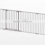 Metal Baby Safety Gate, Baby Play Yard Retractable Safety Gate thumbnail-1
