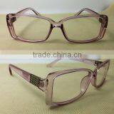 2014 Best Selling Reading Glasses, Woman Pure Pink Reading Glasses thumbnail-1