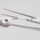 Korean Style Spoon and Chopsticks Sets With Wooden Box Packing and Perfect High Mirror