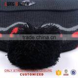 Custom 100% Acrylic Jacquard Beanie Wholesale thumbnail-3