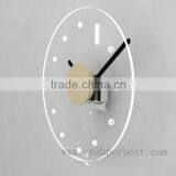 Funny acrylic wall clock