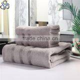 Luxurious From Bamboo Super Absorbent Solid 3 Piece Bath and Face Towel Set thumbnail-1