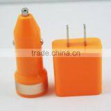 High Quality Multi-function Travel Set USB Wall Adapter Charger + USB Car Charger for Iphone 5 5s 5c 6 6 Plus Charger Cable thumbnail-5