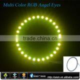 RGB or Single Color 5050smd 160mm Angle Eyes Halo Rings thumbnail-4