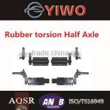 1000KG Rubber Torsion Axle With Disc Brake thumbnail-5