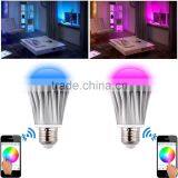 E27 Music Alarm Group Smart LED Light Bulb Lamp RGB APP Remote Multi-Color thumbnail-4