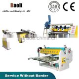 single wall corrugated paperboard production Machine